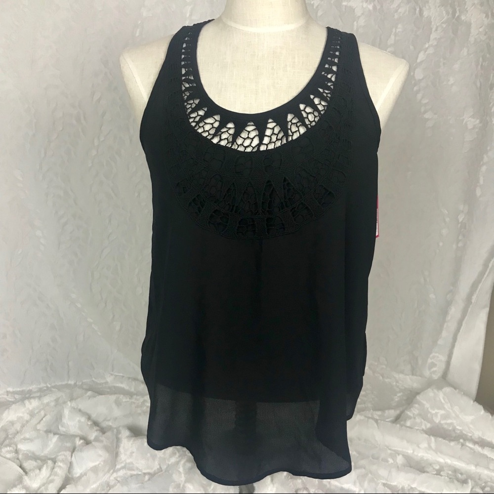 Xsoldx NWT xhilaration Black cutout front and back